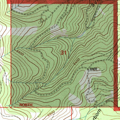 United States Geological Survey Maukey Gulch, MT (1996, 24000-Scale) digital map