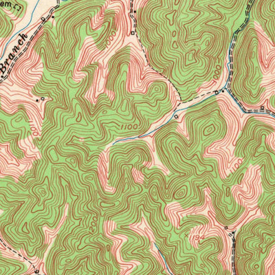 United States Geological Survey Maulden, KY (1954, 24000-Scale) digital map