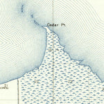 United States Geological Survey Maumee Bay, OH-MI (1900, 62500-Scale) digital map