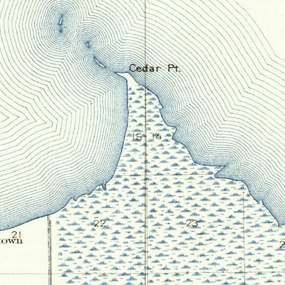 United States Geological Survey Maumee Bay, OH-MI (1900, 62500-Scale) digital map