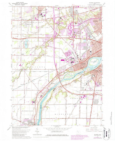 United States Geological Survey Maumee, OH (1964, 24000-Scale) digital map
