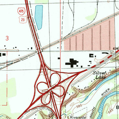 United States Geological Survey Maumee, OH (1994, 24000-Scale) digital map