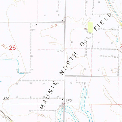 United States Geological Survey Maunie, IL-IN (1974, 24000-Scale) digital map