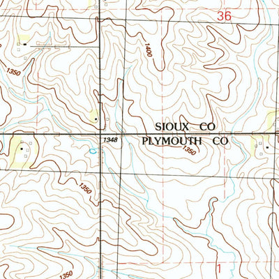 United States Geological Survey Maurice, IA (1985, 24000-Scale) digital map