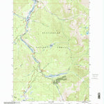 United States Geological Survey Maurice Mountain, MT (1997, 24000-Scale) digital map