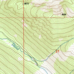 United States Geological Survey Maurice Mountain, MT (1997, 24000-Scale) digital map