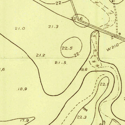 United States Geological Survey Mauriceville, TX (1926, 24000-Scale) digital map