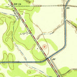 United States Geological Survey Mauriceville, TX (1943, 24000-Scale) digital map