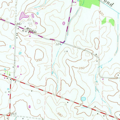 United States Geological Survey Maury City, TN (1964, 24000-Scale) digital map