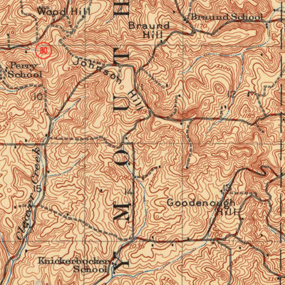 United States Geological Survey Mauston, WI (1921, 62500-Scale) digital map