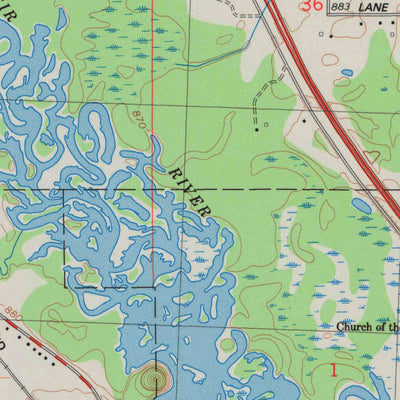 United States Geological Survey Mauston, WI (1983, 24000-Scale) digital map