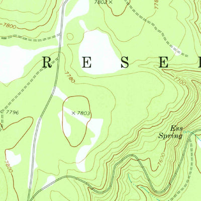 United States Geological Survey Maverick, AZ (1978, 24000-Scale) digital map