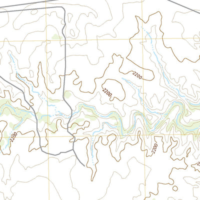 United States Geological Survey Maverick Creek, TX (2022, 24000-Scale) digital map