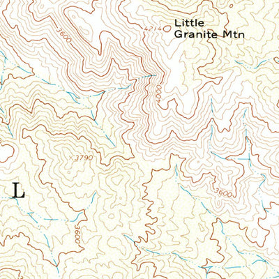 United States Geological Survey Maverick Mountain, AZ (1964, 24000-Scale) digital map