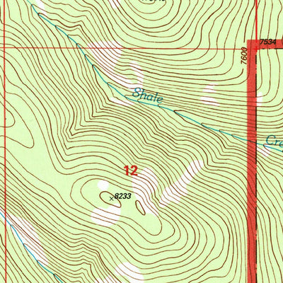 United States Geological Survey Maverick Mountain, MT (1997, 24000-Scale) digital map