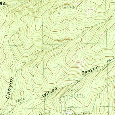 United States Geological Survey Maverick Mountain, NM (1985, 24000-Scale) digital map