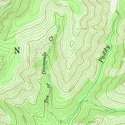 United States Geological Survey Maverick SW, AZ (1967, 24000-Scale) digital map