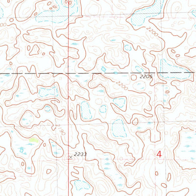United States Geological Survey Max NE, ND (1980, 24000-Scale) digital map