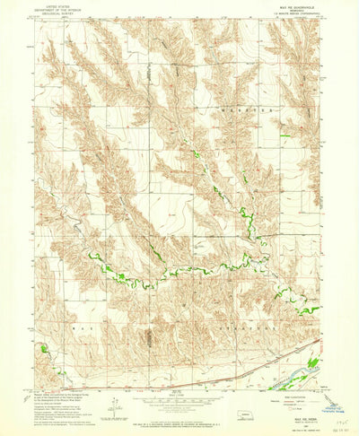 United States Geological Survey Max NE, NE (1962, 24000-Scale) digital map