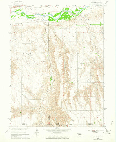 United States Geological Survey Max SE, NE-KS (1962, 24000-Scale) digital map