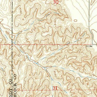 United States Geological Survey Max SE, NE-KS (1962, 24000-Scale) digital map