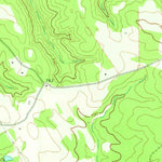 United States Geological Survey Maxeys, GA (1971, 24000-Scale) digital map