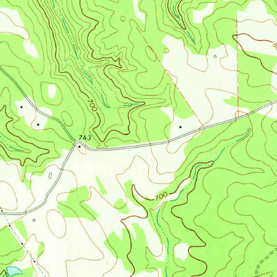 United States Geological Survey Maxeys, GA (1971, 24000-Scale) digital map