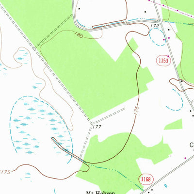 United States Geological Survey Maxton, NC (1974, 24000-Scale) digital map