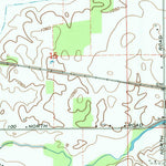 United States Geological Survey Maxville, IN (1969, 24000-Scale) digital map