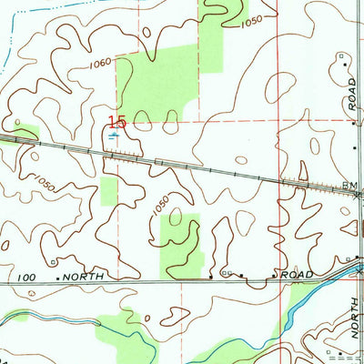 United States Geological Survey Maxville, IN (1969, 24000-Scale) digital map
