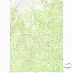 United States Geological Survey Maxville, MT (1971, 24000-Scale) digital map