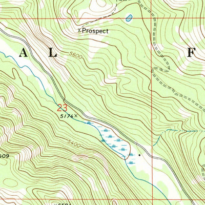 United States Geological Survey Maxville, MT (1971, 24000-Scale) digital map