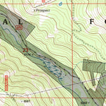 United States Geological Survey Maxville, MT (1996, 24000-Scale) digital map
