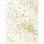 United States Geological Survey Maxwell Butte, MT (1973, 24000-Scale) digital map