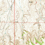 United States Geological Survey Maxwell Butte, MT (1973, 24000-Scale) digital map