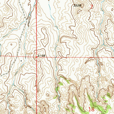 United States Geological Survey Maxwell Butte, MT (1973, 24000-Scale) digital map