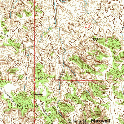 United States Geological Survey Maxwell Butte, MT (1973, 24000-Scale) digital map