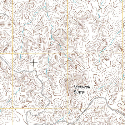 United States Geological Survey Maxwell Butte, MT (2011, 24000-Scale) digital map