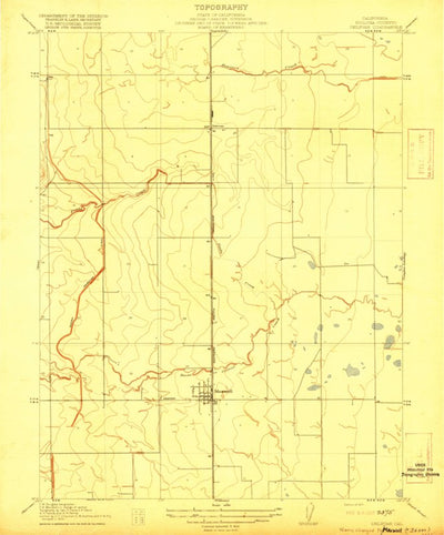 United States Geological Survey Maxwell, CA (1917, 31680-Scale) digital map