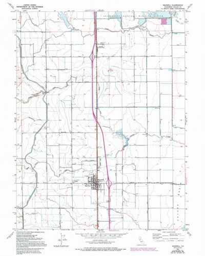 United States Geological Survey Maxwell, CA (1952, 24000-Scale) digital map