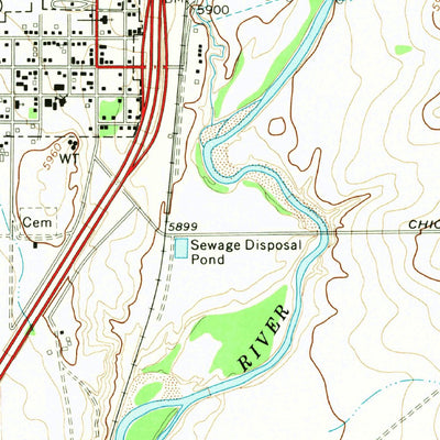 United States Geological Survey Maxwell, NM (1971, 24000-Scale) digital map