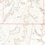 United States Geological Survey Maxwell Ranch, MT (1962, 24000-Scale) digital map
