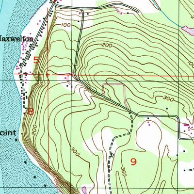 United States Geological Survey Maxwelton, WA (1997, 24000-Scale) digital map