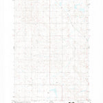 United States Geological Survey May Lake, ND (1982, 24000-Scale) digital map
