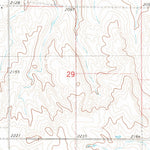 United States Geological Survey May Lake, ND (1982, 24000-Scale) digital map