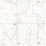 United States Geological Survey May Lake NW, ND (1982, 24000-Scale) digital map