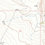 United States Geological Survey May Lake, OR (1968, 24000-Scale) digital map