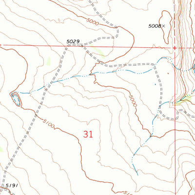 United States Geological Survey May Lake, OR (1968, 24000-Scale) digital map