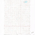 United States Geological Survey May Lake SE, ND (1982, 24000-Scale) digital map