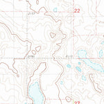 United States Geological Survey May Lake SE, ND (1982, 24000-Scale) digital map